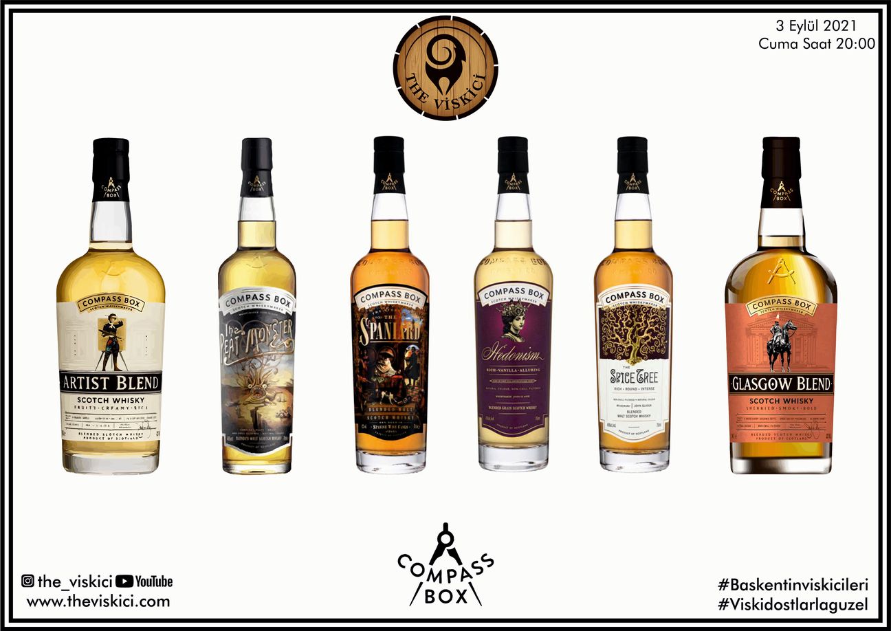 Compass Box Tadımı (Online Tadım)